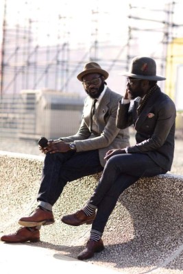 'Los Dandis' de El Congo: Viven en la pobreza con trajes lujosos de alta costura