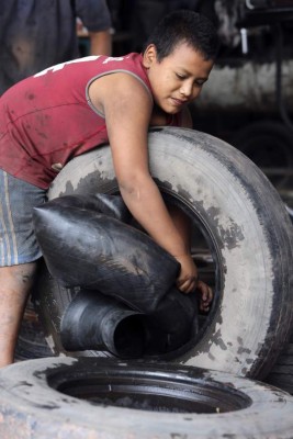 El 14% de los niños trabaja en Honduras