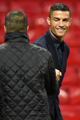 Así fue la reacción de Cristiano Ronaldo tras volver al Old Trafford del Manchester United