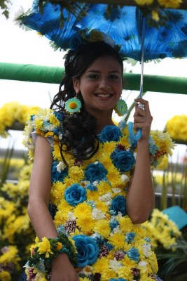 Color y arte en el II festival de las flores