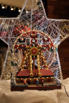 Casitas llenas del espíritu navideño