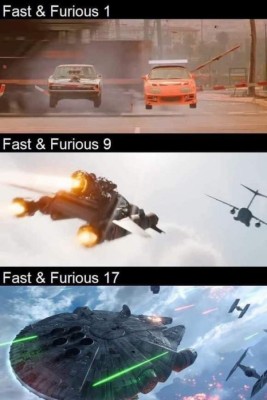 Los mejores memes que deja el estreno de Rápidos y Furiosos 9