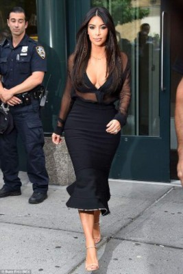 Kim Kardashian alborotó a la policía de Nueva York