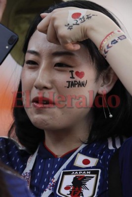 La belleza engalana el duelo Japón vs Senegal en el Mundial de Rusia 2018 (Fotos)