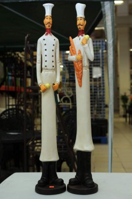 Adornos de chef para cocina