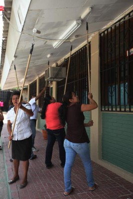 Transformación total de escuela Las Américas