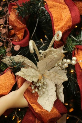 Decoración vintage navideña