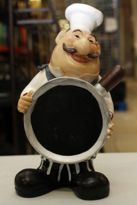 Adornos de chef para cocina