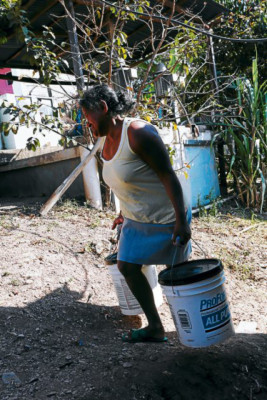 Desabastecimiento de agua genera crisis en Nueva Suyapa