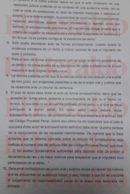 Denuncian a magistrados de la CSJ que liberaron a 22 acusados del caso Pandora