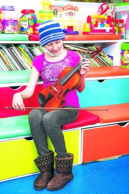 Pequeños músicos con alma de grandes guerreros