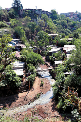 Al menos seis invasiones al año surgen en la capital de Honduras