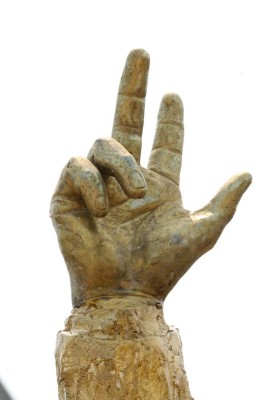 Terminado monumento al Papa 'mensajero de la paz”