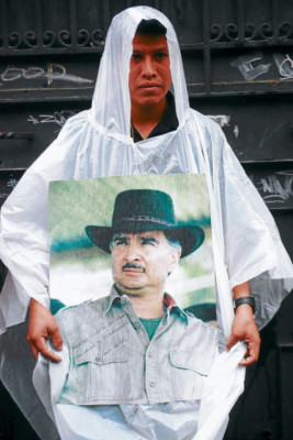 Seguidores de Portillo protestan por su extradición a EE UU