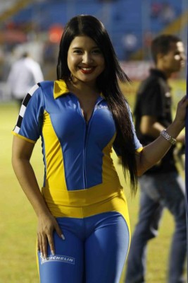 Bellas mujeres en la fecha 7 de la Liga Nacional de Honduras