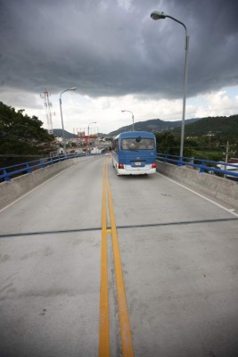 Habilitado el paso aéreo de La Granja en Comayagüela