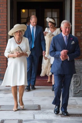 Fotos: Así fue el bautismo del príncipe Louis, sobrino de Meghan y Harry