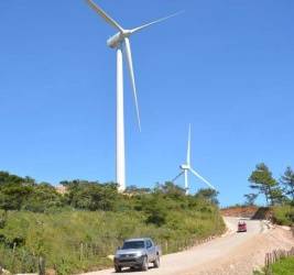 El parque eólico San Marcos aportará 50 MW a la ENEE.