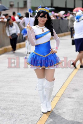 PARTE I: Palillonas captadas por EL HERALDO en los desfiles de Honduras 2018