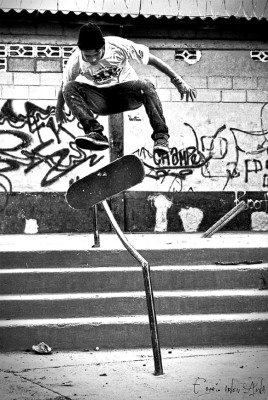 Skate, el deporte de riesgo que desafía la gravedad