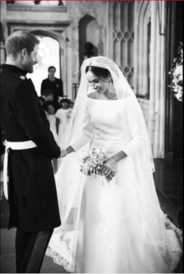 Revelan detalles de las fotos oficiales de la boda de Meghan y Harry