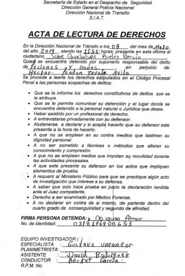 Ruelas iba alcoholizado, sin licencia e hizo una maniobra indebida