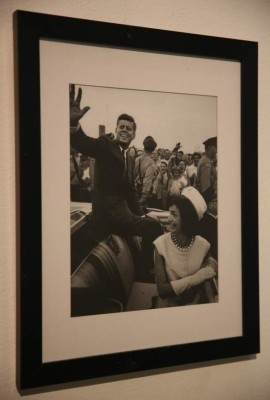 Kennedy es homenajeado en una muestra fotográfica