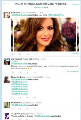 No deje de votar por Nathalia Casco