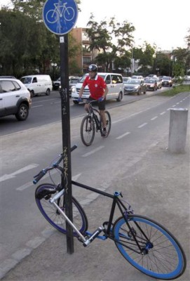 Chilenos diseñan bicicleta imposible de robar