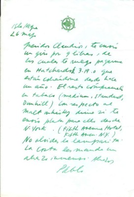 En busca de las cartas perdidas de Neruda