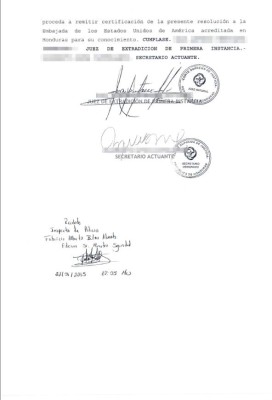 Engavetadas están varias órdenes de captura de extraditables en Honduras