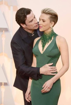El beso que incomodó a Johansson en los Oscar