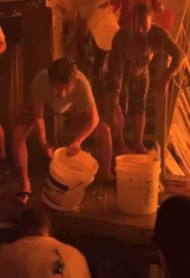 Heridos, daños y rescates aéreos: Las imágenes del trágico incendio en Guanaja  