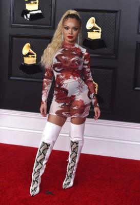 Las mejor vestidas de los premios Grammy 2021 en Los Ángeles