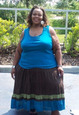 Cuerpo con 230 kilos menos