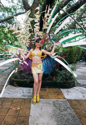 Honduras: Trajes típicos de la civilización maya en el Festival Nacional del Maíz 2012