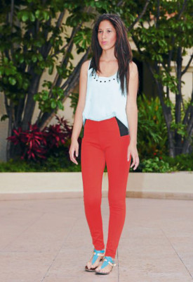 Elegante y sobria fusión de colores