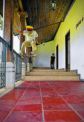 Skate, el deporte de riesgo que desafía la gravedad