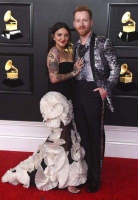 Las mejor vestidas de los premios Grammy 2021 en Los Ángeles