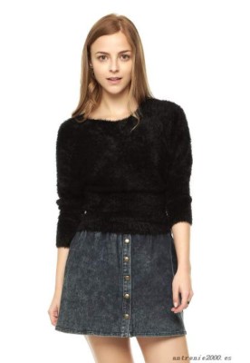 Estilo chic con prendas de felpa