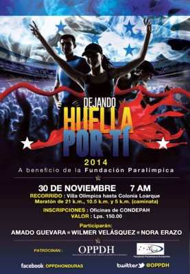 Corré y dejá huella solidaria por la Fundación Paralímpica
