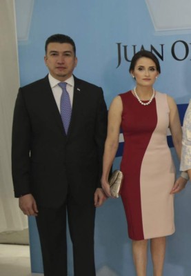 Elegancia y buen vestir en la toma de posesión de Juan Orlando Hernández