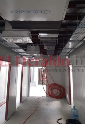 Así se fabricaron los contenedores de los hospitales móviles comprados por Invest-H
