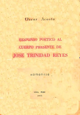 Óscar Acosta, el poeta memorioso