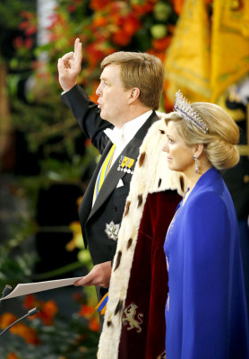 Guillermo-Alejandro y Máxima ya son los reyes de Holanda
