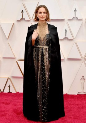 FOTOS: El vestido con el que Natalie Portman protestó en los premios Oscar 2020&nbsp;&nbsp;