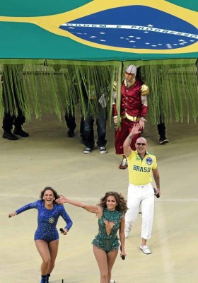 JLo brilló en la inauguración del mundial