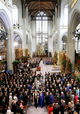 Guillermo-Alejandro y Máxima ya son los reyes de Holanda