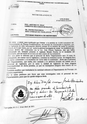 Queda al descubierto millonario saqueo de fondos en el SANAA