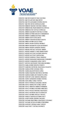 Tribunal Supremo Electoral emite el primer listado de pago de los Custodios Electorales